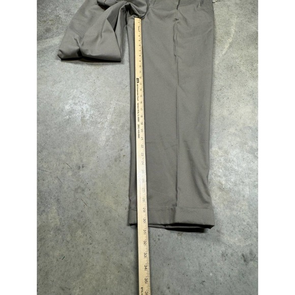 NEW Perry Ellis Portfolio Pants Men's 34x30 Taupe Dress Khaki Straight Leg - Picture 9 of 11